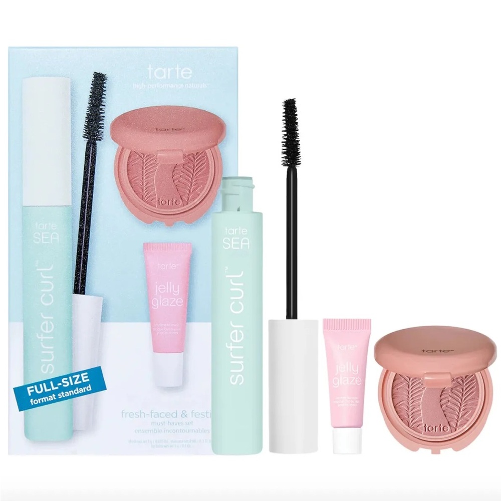 Tarte Fresh-Faced & Festive Must Haves Set - BRAND NEW